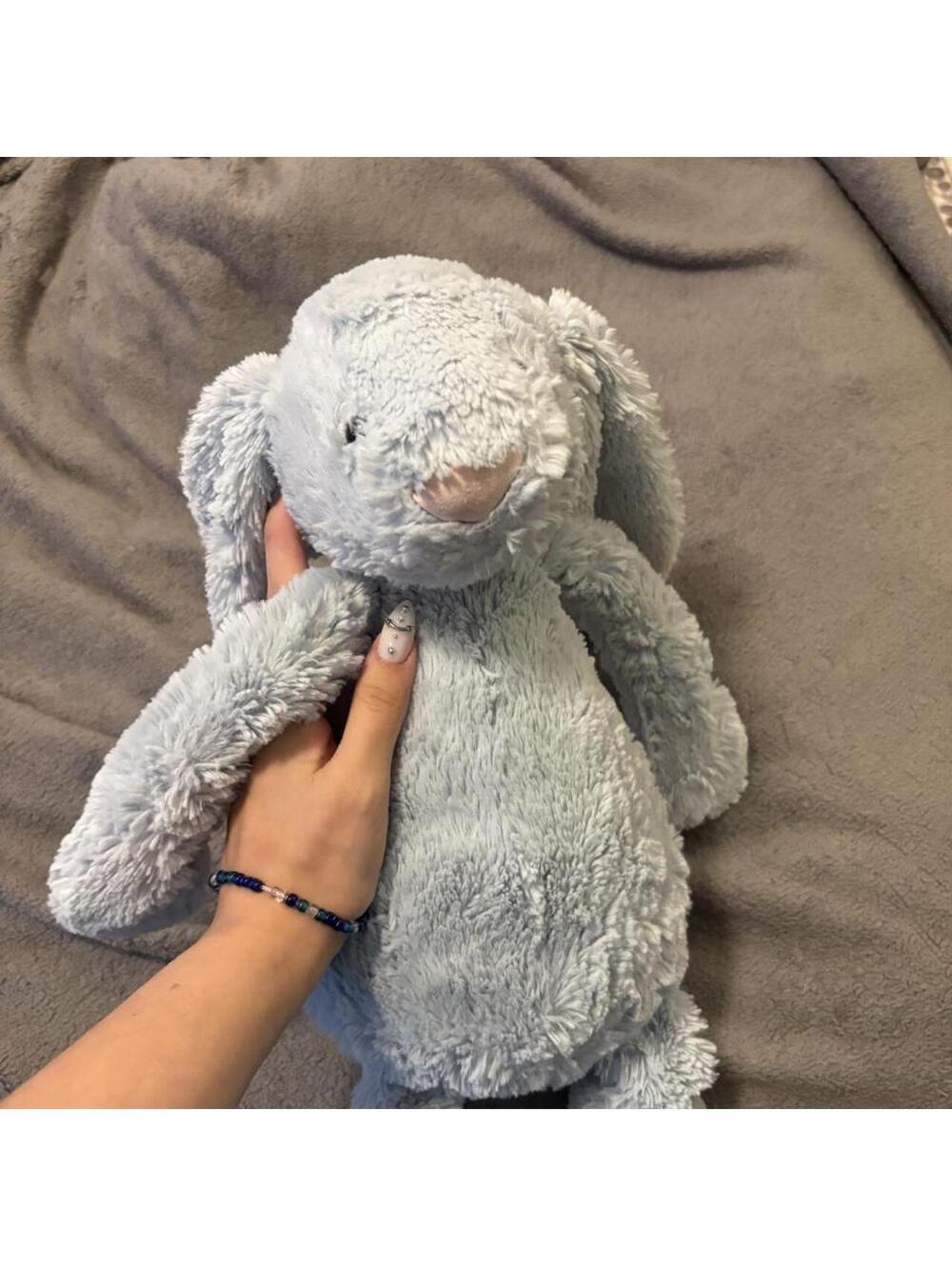 Jellycat Blue and Grey Stuffed-animal